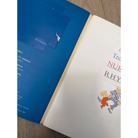 A Childs Treasury Of Nursery Rhymes Hardcover Book - Picture 4 of 5